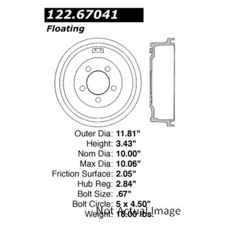 Centric® - Premium Brake Drum