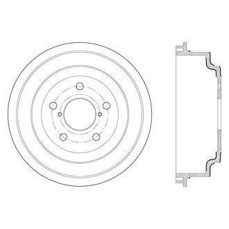 Centric® - Premium Brake Drum