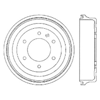 Centric® - C-Tek™ Standard Brake Drum