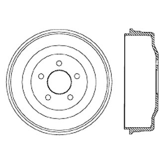 Centric® - C-Tek™ Standard Brake Drum