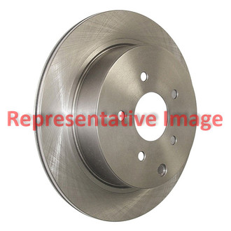Centric® - GCX Plain 1-Piece Rear Brake Rotor