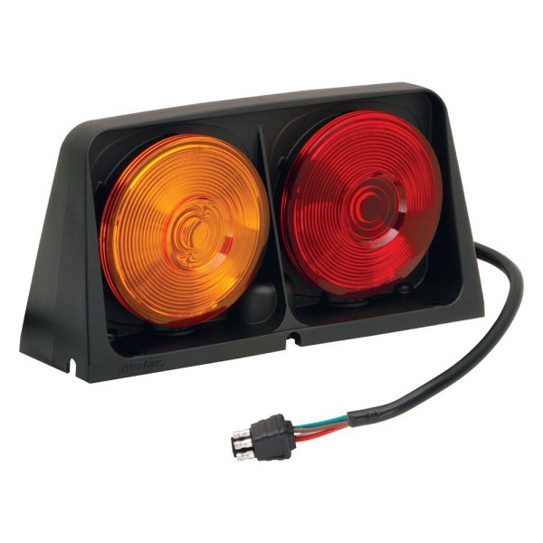 Wesbar® - Driver Side Heavy-Duty Round Tail Light
