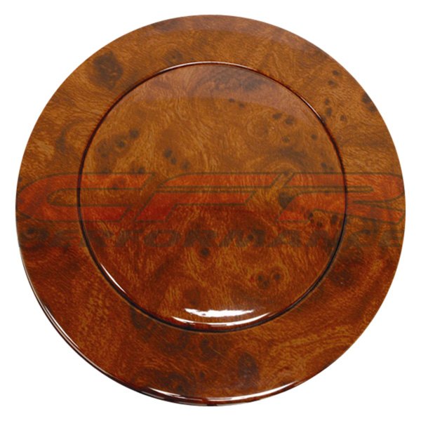 CFR Performance® - Wood Grain Hydrographic Style Steering Wheel Horn Button with Covered Holes