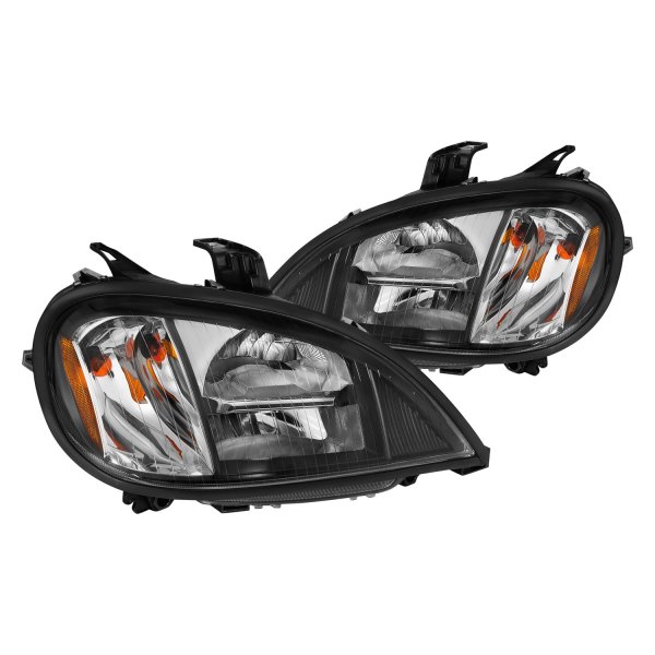 CG® - Black LED Headlights, Freightliner Columbia
