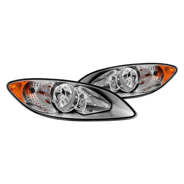 CG® - Chrome Factory Style Headlights, International ProStar
