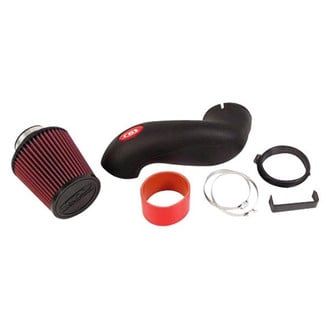 CGS® - Aluminum Black Short Ram Air Intake System with Red Filter