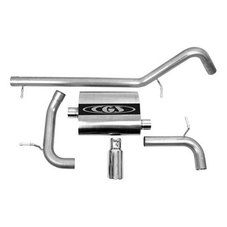 CGS® - Stainless Steel Cat-Back Exhaust System with Single Rear Exit