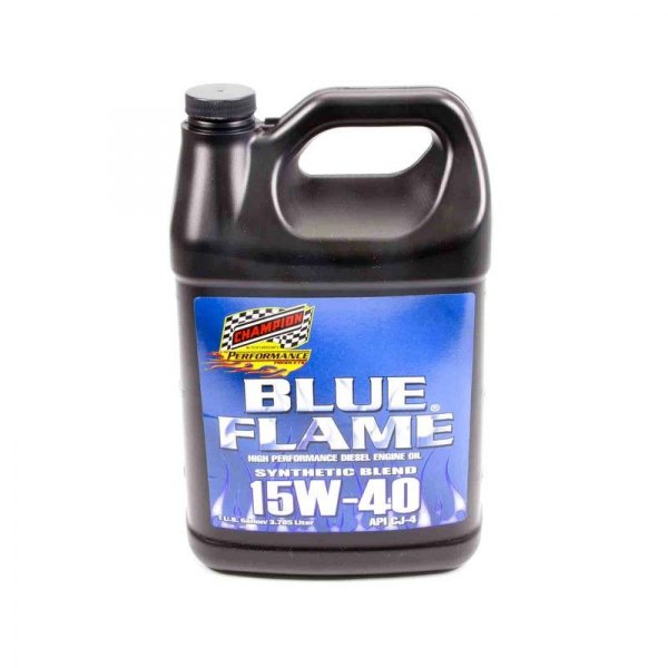Champion Brands® - Blue Flame™ SAE 15W-40 Synthetic Blend Motor Oil, 1 Gallon