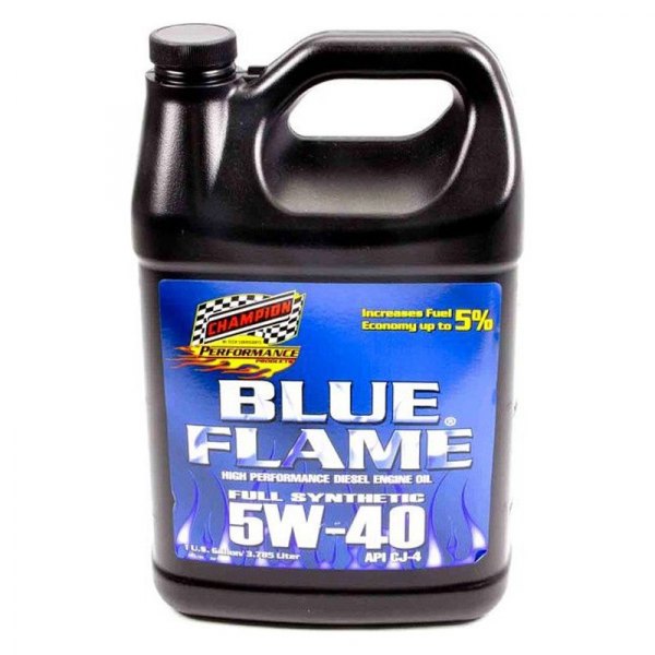 Champion Brands® - Blue Flame™ SAE 5W-40 Synthetic Motor Oil, 1 Gallon