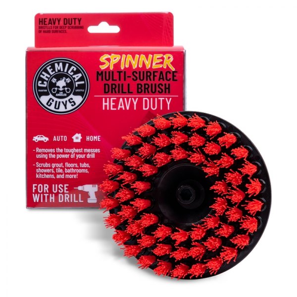 Chemical Guys® - Heavy Duty Spinner Carpet Drill Brush