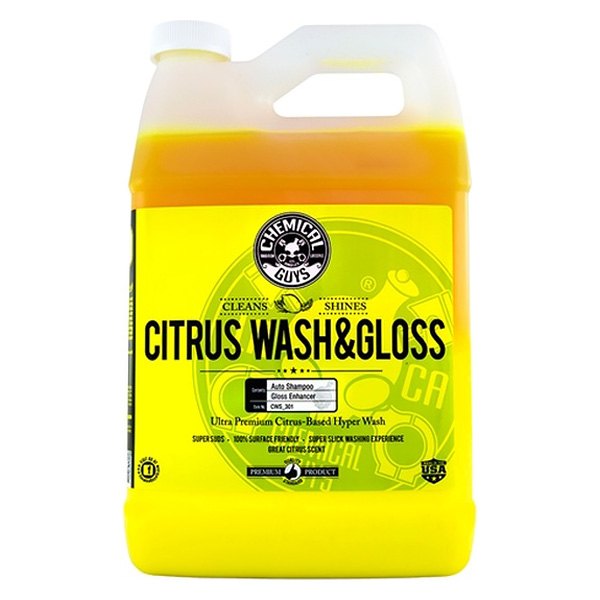  Chemical Guys® - 1 gal. Citrus Wash and Gloss Concentrated Car Wash