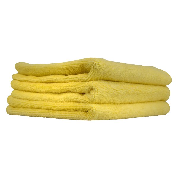 Chemical Guys® - Ultra Fine 3 Pieces 15" x 15" Yellow Microfiber Towels