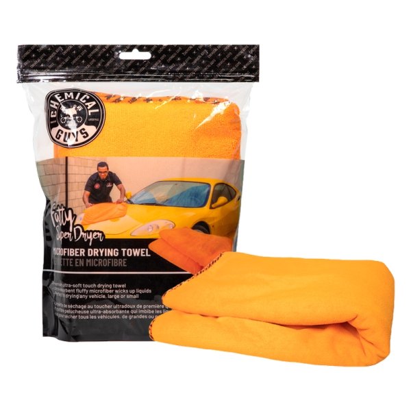 Chemical Guys® - 25" x 34" Orange Fatty Super Dryer Microfiber Drying Towel