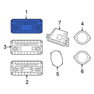 Chrysler OE - Radio Control Unit