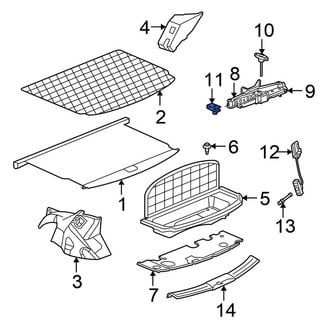 Chrysler OE - Floor Jack Nut