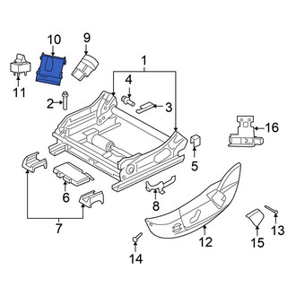 Chrysler OE - Left Power Seat Switch