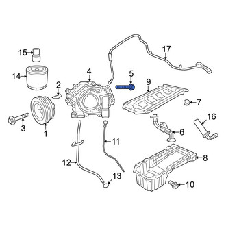 Chrysler OE - Engine Oil Pump Bolt