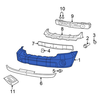 Chrysler OE - Front Bumper Cover