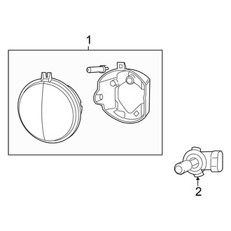 Chrysler OE - Front Lamps - Fog Lamps (Flex / Gas)