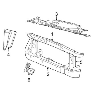 Chrysler OE - Radiator Support