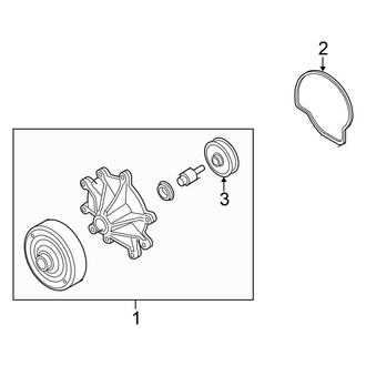 Chrysler OE - Cooling - Water Pump (4.7L)