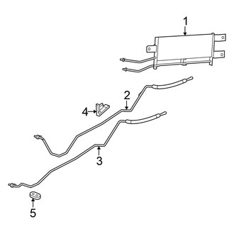 Chrysler OE - Cooling - Trans Oil Cooler (4.7L)