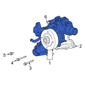Chrysler OE - Engine Water Pump