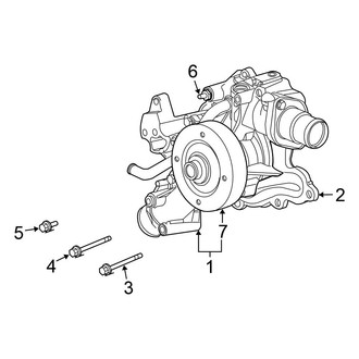 Chrysler OE - Cooling - Water Pump (5.7L)