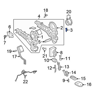 Chrysler OE - HVAC Unit Case Screw