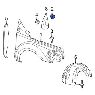 Chrysler OE - Floor Jack Nut