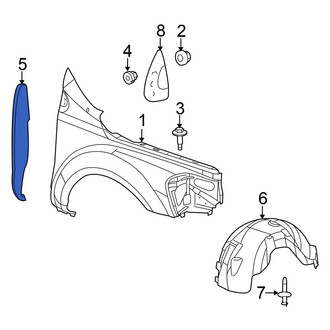Chrysler OE - Fender Seal