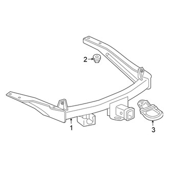 Chrysler OE - Frame - Tow Hook & Hitch