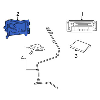 Chrysler OE - GPS Navigation System Bracket