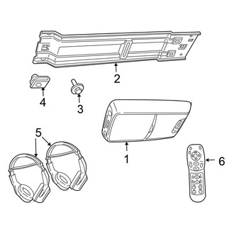 Chrysler OE - Electrical - Entertainment System Components