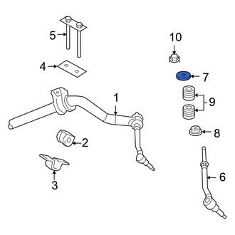 Chrysler OE - Upper Suspension Stabilizer Bar Link Washer