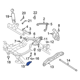 Chrysler OE - Front Left Torsion Bar Adjusting Arm