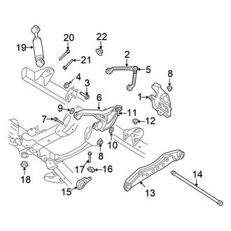 Chrysler OE - Front Suspension - Suspension Components (4WD Flex / Gas)