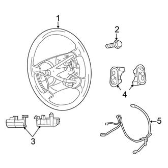 Chrysler OE - Steering Wheel & Trim (Flex / Gas)