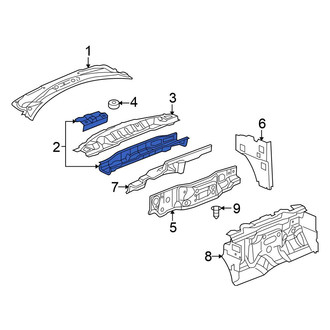 Chrysler OE - Cowl Plenum Panel