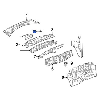 Chrysler OE - Cowl Seal