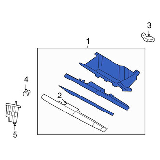 Chrysler OE - Front Glove Box