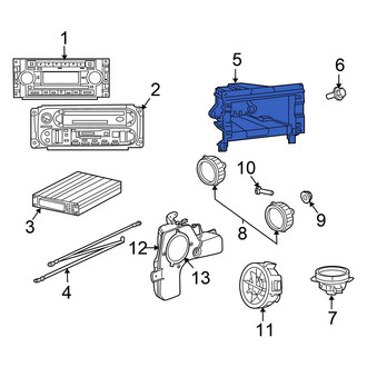 Chrysler OE - GPS Navigation System Bracket