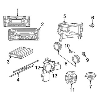 Chrysler OE - Instrument Panel - Sound System