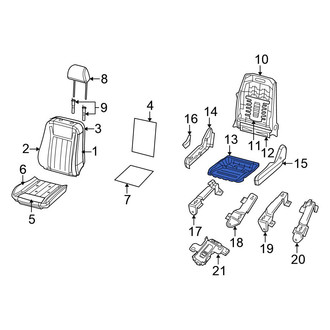 Chrysler OE - Front Seat Frame