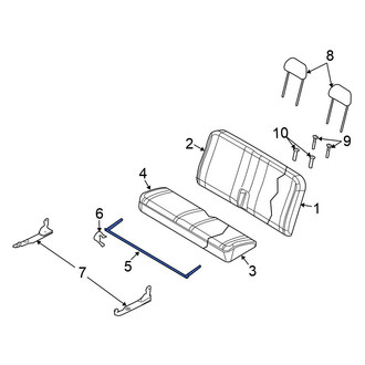 Chrysler OE - Rear Seat Frame Mounting Base