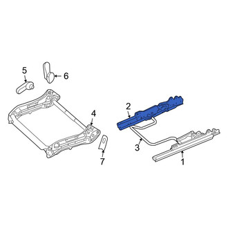Chrysler OE - Front Left Seat Track