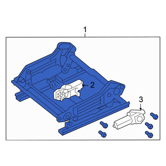 Chrysler OE - Front Right Seat Track