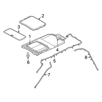 Chrysler OE - Roof - Sunroof