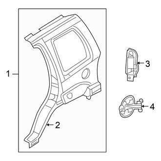 Chrysler OE - Quarter Panel & Components