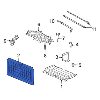 Chrysler OE - Rear Trunk Floor Access Cover